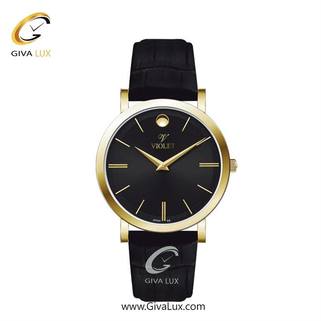 ساعت مچی اورجینال زنانه ویولت VIOLET طلایی | مشکی| مشکی| کد رفرنس 0631/2